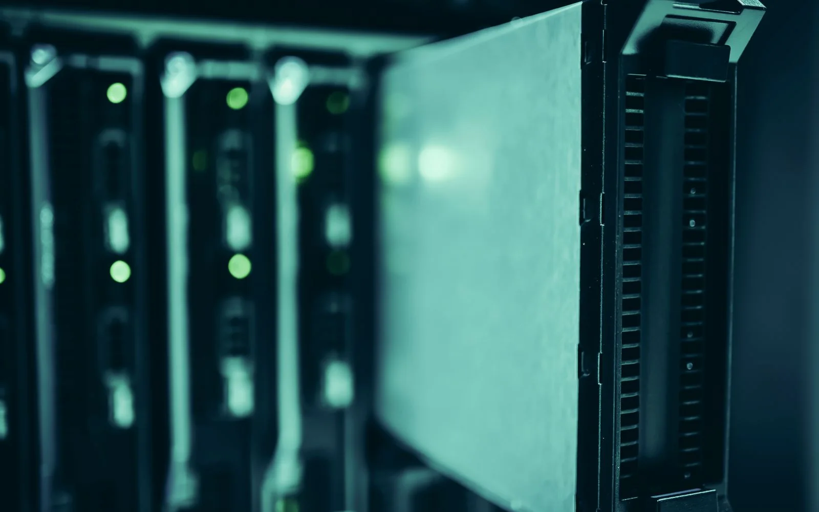 Serveur lame en datacenter